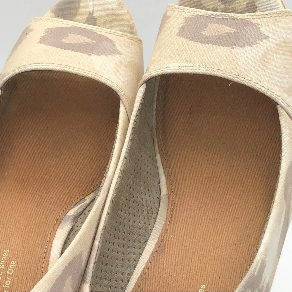 Toms Canvas Watercolor Wedges